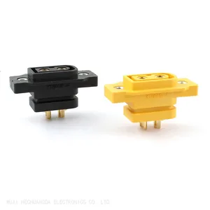 XT60NE-F Connector 35A High Current Panel Mount Connector XT60NE-F RC Connector thumbnail-1