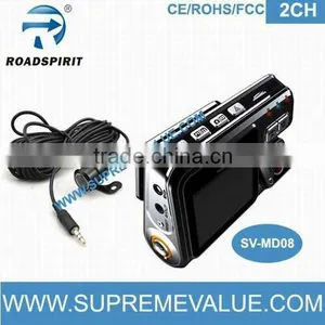 Appealing HD720P 2ch Car Rear View Camera/dual Camera Car Recorder With H.264 Compression Format thumbnail-1