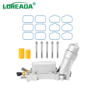 Upgrade Full Aluminium Engine Oil Cooler Filter Housing 926-876 68105583AF for 3.6L JEEP CHRYSLER RAM DODGE VW RA/0370F thumbnail-1