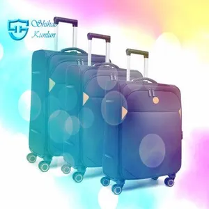 Custom Brand Suitcase 360 Degree Travel Luggage Bag Sets With Aluminum Trolley Handle for Long Holiday thumbnail-5