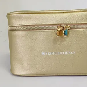 Skinceautcals Cosmetics Women Make up Accessories Pouch Smile Face Cosmetic Bags thumbnail-5