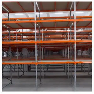 Industrial Metal Structural Floor Pallet Steel Platform Attic Storage Mezzanine Rack for Office thumbnail-5