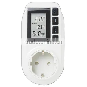 230V Europe Standard Single Phase Consumption Watt Meter thumbnail-1