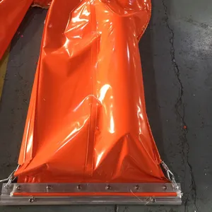 Pvc Float Type Seaweed Barrier Oil Spill Containment Boom for Marine Affair thumbnail-4