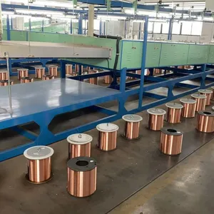 Manufacturer High Quality Enameled 30% Cca/copper Clad Aluminum Wire for Motor Winding thumbnail-3
