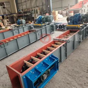 200-mesh Fine Powder Ash Conveying Machine Limestone Powder Link Conveyor FU270 Scraper Conveyor thumbnail-1
