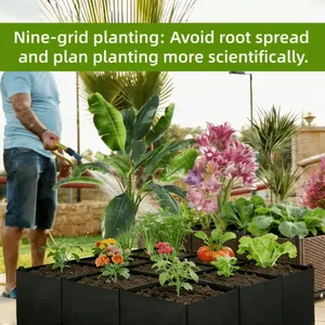 Wholesale Square Grow Bags for Vegetables and Fruits Planting Container thumbnail-5