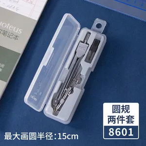 Deli Student Compass Practical Metal Compass for Math/geometry Teaching and Exams—suitable for Elementary, Junior High, and High School Students thumbnail-2