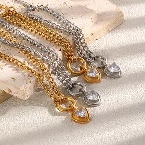 Laser Engraved Stainless Steel Necklace 2mm Wide Cable Chain Solid Euro Click Clasp Durable for Daily Wear Wholesale thumbnail-5