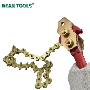 Non-Sparking Pipe Wrench(Chain Pipe), Spark-free Safety Wrenches, Aluminum Bronze, thumbnail-1