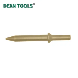 Non-Sparking Pneumatic Chisel(Pointed),Air Hammer Pneumatic Chisel Bit,Non-Sparking Air Chisel,Tapered Head thumbnail-1