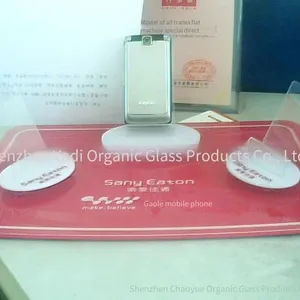 Acrylic Single Mobile Phone Stand, Acrylic Mobile Phone Stand, Transparent Combined Mobile Phone Display Stand thumbnail-1