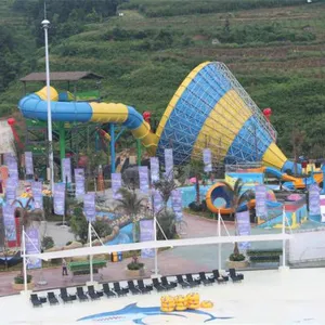 Water Park Equipment Manufacturer, Large Slides, Park Amusement Parks, Water Slides, Factory Supply thumbnail-2