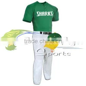 2016 Hot Selling Cheap Custom Design Baseball Jersey Uniform thumbnail-4