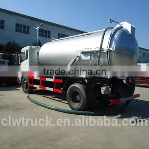 Factory Sale 8 Ton Sewage Sucking and Sewer Jetting Truck thumbnail-4