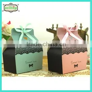 Cute 230g Paper Wedding Favor Box in China thumbnail-1