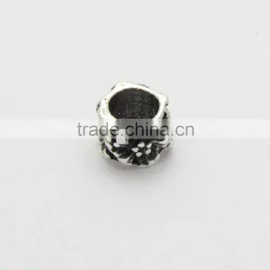 Anti-silver DIY Bracelets Neckalces Accessories Big Hole Metal Slide Beads thumbnail-4