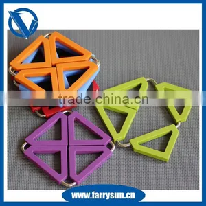 100% Eco-frifenly Silicone Foldable Coaster & Trivet / Custom Silicone Mat thumbnail-1