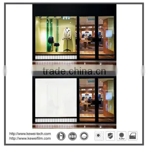 Kewei Laminating 6+6mm Smart Glass Perfect for Storefront and Showroom Display thumbnail-3