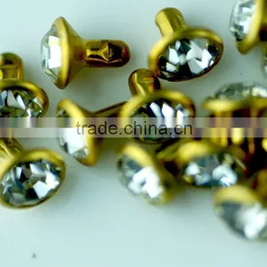 Preset Crystal Rhinestone Rivet for Leather and Shoes thumbnail-1