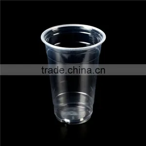 Disposable Custom Printed Clear Milkshake / Smoothie / Juice / Slush Plastic Cup Quality Choice thumbnail-6