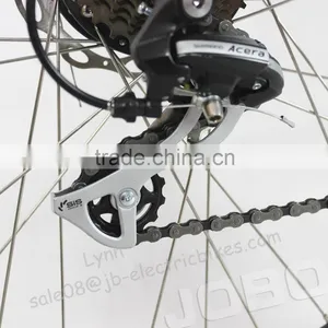 JOBO 700C Wholesale Electric City Bike Lady Electric Hybrid Bicycle thumbnail-4