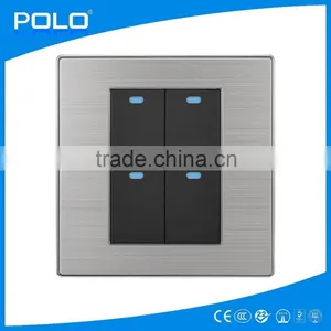 86-X1 Wholesale Made in China 4 Gang 1 Way Switch Smart Switch thumbnail-1