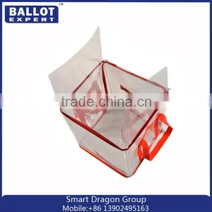 Green Color Foldable PVC Ballot Box for Election thumbnail-6