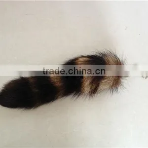 2014 Hot Selling 100% Genuine Raccoon Tail Fur thumbnail-4