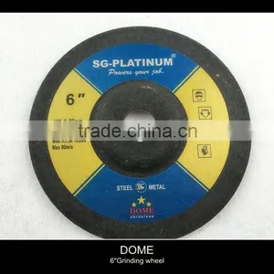 6" Abrasive Grinding Wheel for Metal and Stainless Steel thumbnail-1
