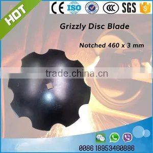 Grizzly Harrow Disc Plain Adn Notched 460*3 Blades thumbnail-3