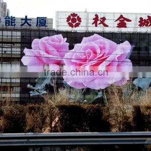 High Brightness Outdoor Grid SMD Led Display/p10 Transportation Led Video Curtain Display thumbnail-2