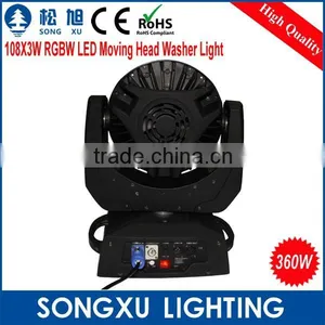Led Disco Lighting 108x3w Led Wash Moving Head dj Head Lighting thumbnail-4