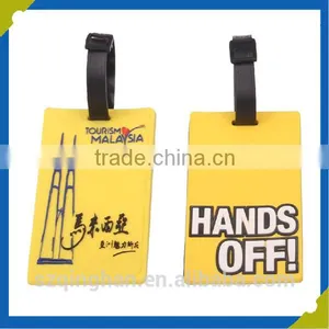 High Quality Luggage Tag Travel Rubber Luggage Tag Rubber Tag for Luggage/case/backpacks thumbnail-4