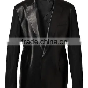 MMI Leather Jacket Coat thumbnail-1