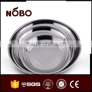 Stainless Steel Food Tray Plate With Round Shape thumbnail-5
