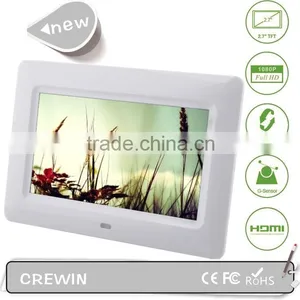 Wholesale Digital Photo Frame Promotion Gifts 7 Inch Digital Picture Frame thumbnail-1