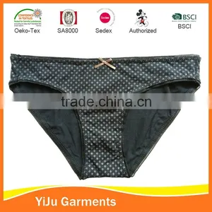 Lady's Cotton Printing Basic Popular Brief thumbnail-1