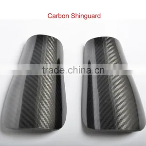 Carbon Fiber Shin Guards/Play Football Carbon Shinguards/Sports Carbon Shin Pads thumbnail-2