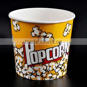 Custom Printed Paper Popcorn Bucket thumbnail-2