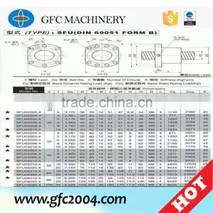 China Manufacturer Supply Linear Screw Shaft With Ball Screw Nuts thumbnail-1