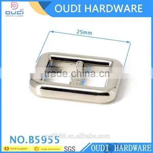 Free Nickel Tri-glide Slide Metal Adjustable Buckles For BackPack thumbnail-3