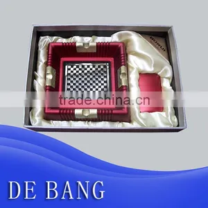 Cheap Gift Sets,crystal Ashtray and Lighter Set thumbnail-1