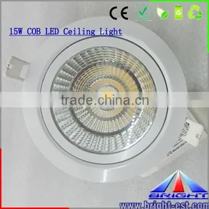 Top Quality Good Price CE RoHs Approval 15W COB LED Downlight thumbnail-3