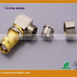 1.6/5.6 Female Right Angle Bulkhead Connector for BT3002 Cable B thumbnail-3