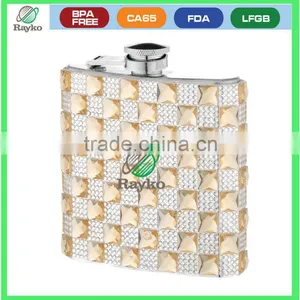 BPA Free Painting Stainless Steel Hip Flask thumbnail-1