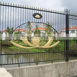 2013 Top-selling Garden Hand-polished Cast Iron Fence thumbnail-1