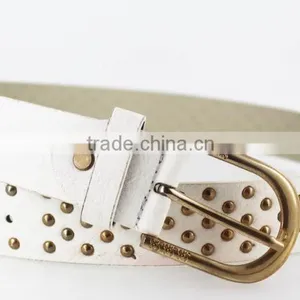 Women's Fashion Studded Belt Accessories With Embossed Buckles in Yiwu thumbnail-5