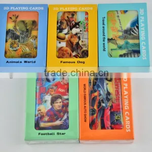 High Quality 3D Lenticular Poker for Games thumbnail-1