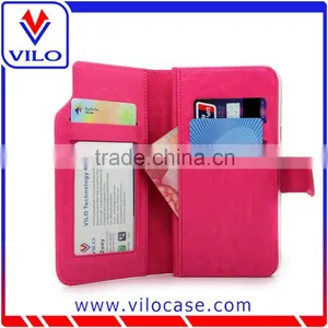 Cheapest Many Card Holders Wallet Leather Case for Samsung Galaxy Note 5 thumbnail-5